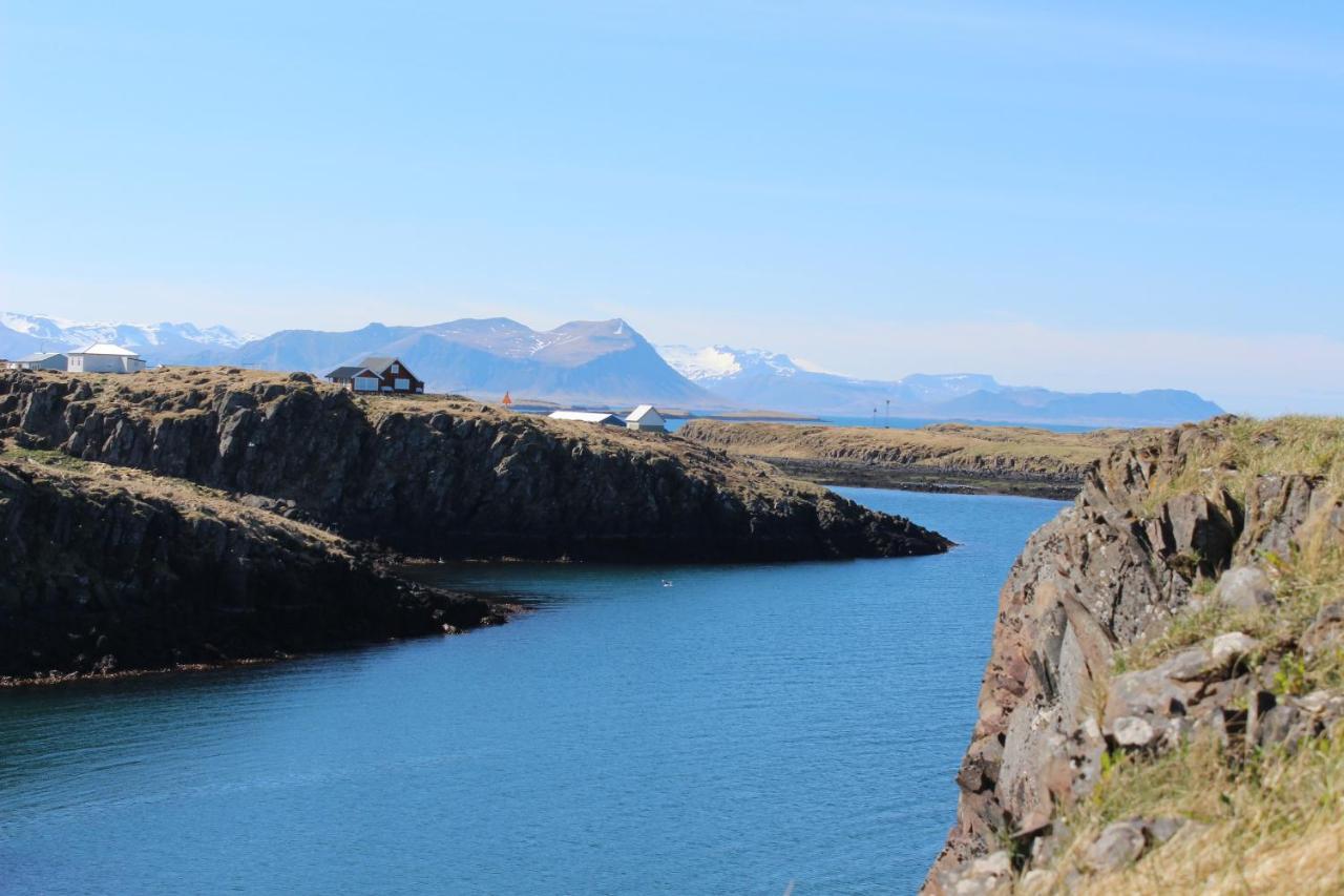Hotel Breidafjordur Stykkishólmur Buitenkant foto