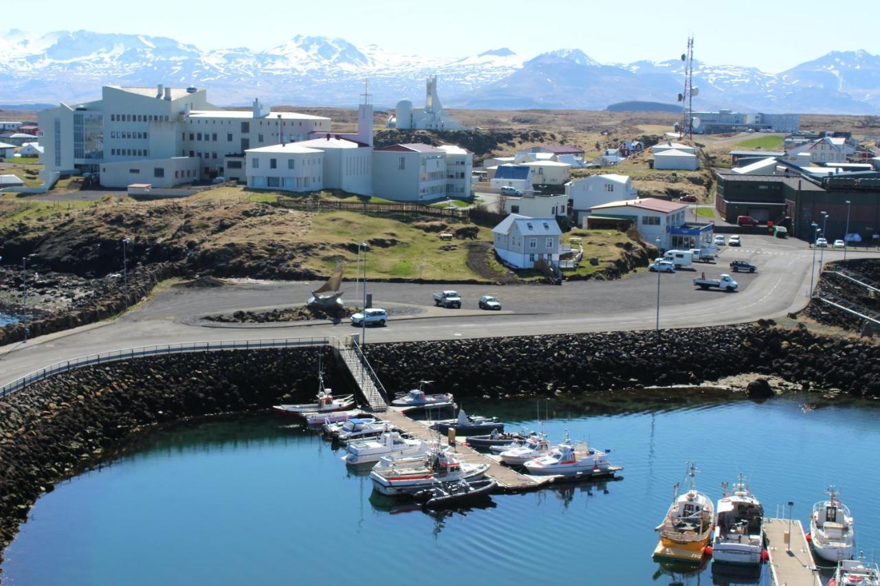 Hotel Breidafjordur Stykkishólmur Buitenkant foto